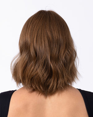 14" Diamond Lace Collection - European Human Hair Wig - #10 (Warm Light Brown)