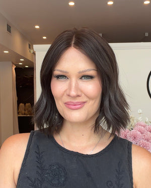 12" Platinum Lace Collection - Remy Human Hair Wig - AMETHYST