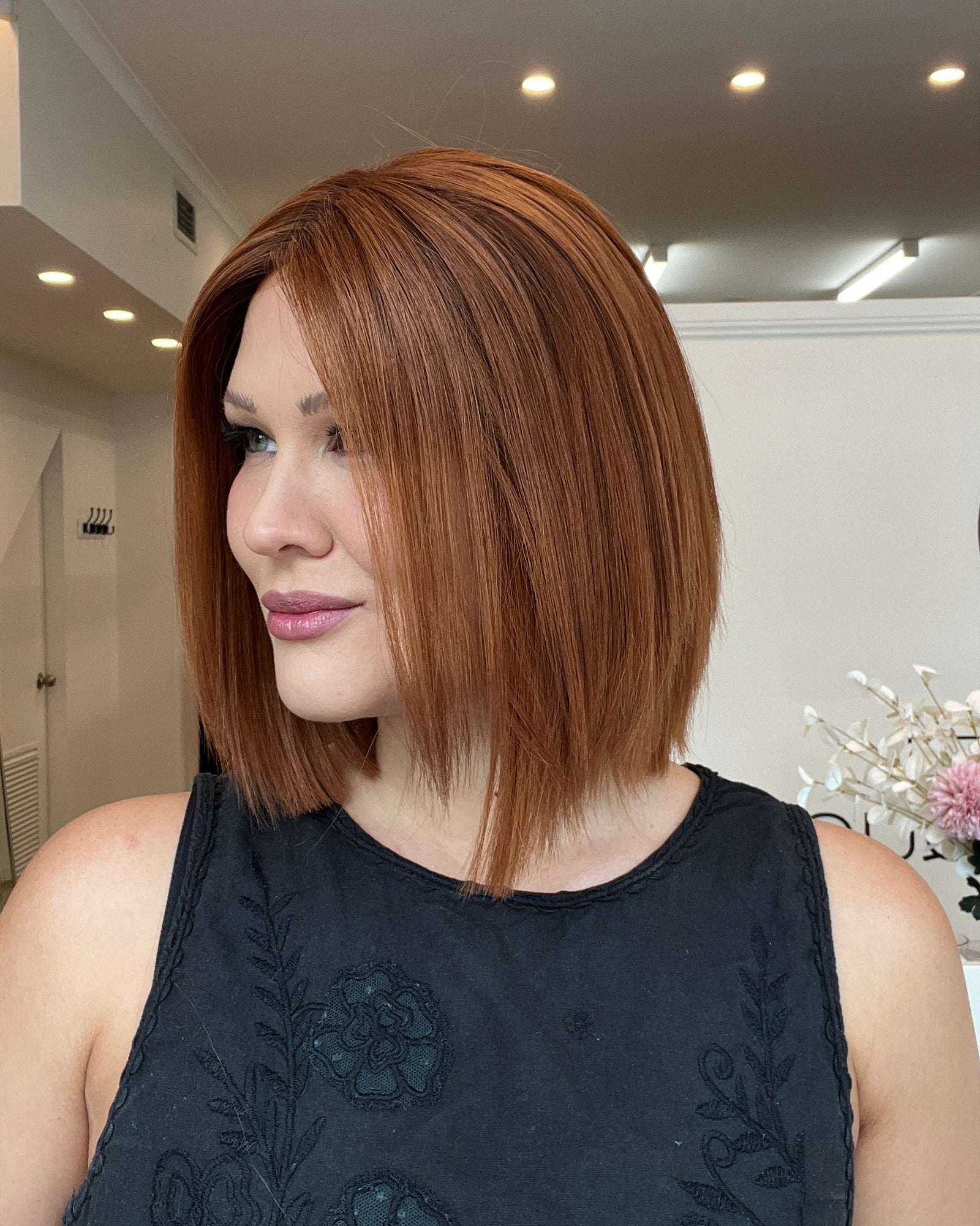 12" Platinum Lace Collection - Remy Human Hair Wig - CITRINE