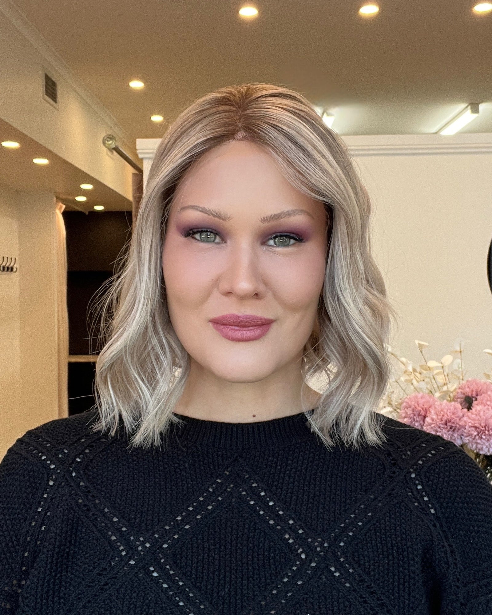 12" Platinum Lace Collection - Remy Human Hair Wig - OPAL