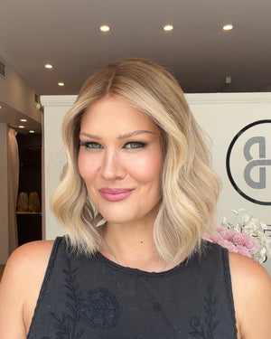 NEW! 12" Platinum Lace Collection - Remy Human Hair Wig - ASPEN