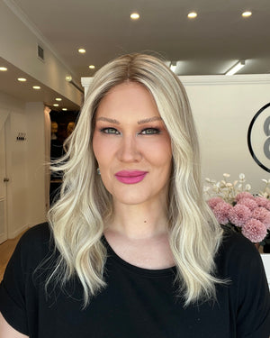 16" Platinum Lace Collection - Remy Human Hair Wig - RADIANCE