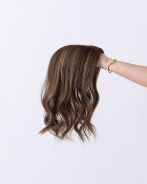 16" MINI Remy Human Hair Topper - #8/27