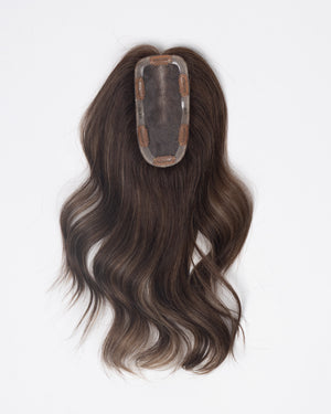16" MINI Remy Human Hair Topper - #8/27