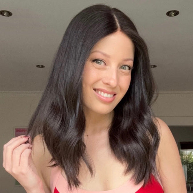 dark brown remy hair wig