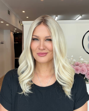 18" Luxury European Hair Wig - Ultra Light Density - FLEUR