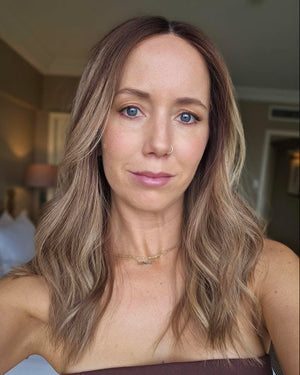 18" Platinum Lace Collection - Remy Human Hair Wig - LUNA