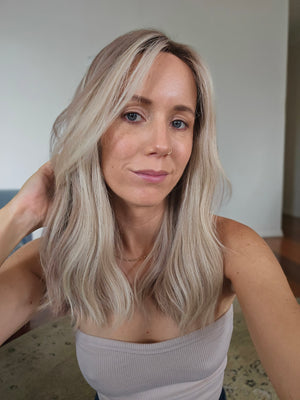 Platinum Lace Collection - Remy Human Hair Wig - The DIAMOND - Available in 12", 16", 18", 20" or 22" length.