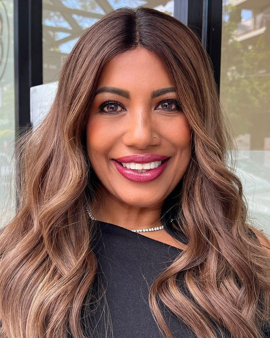 Brunette Balayage wig