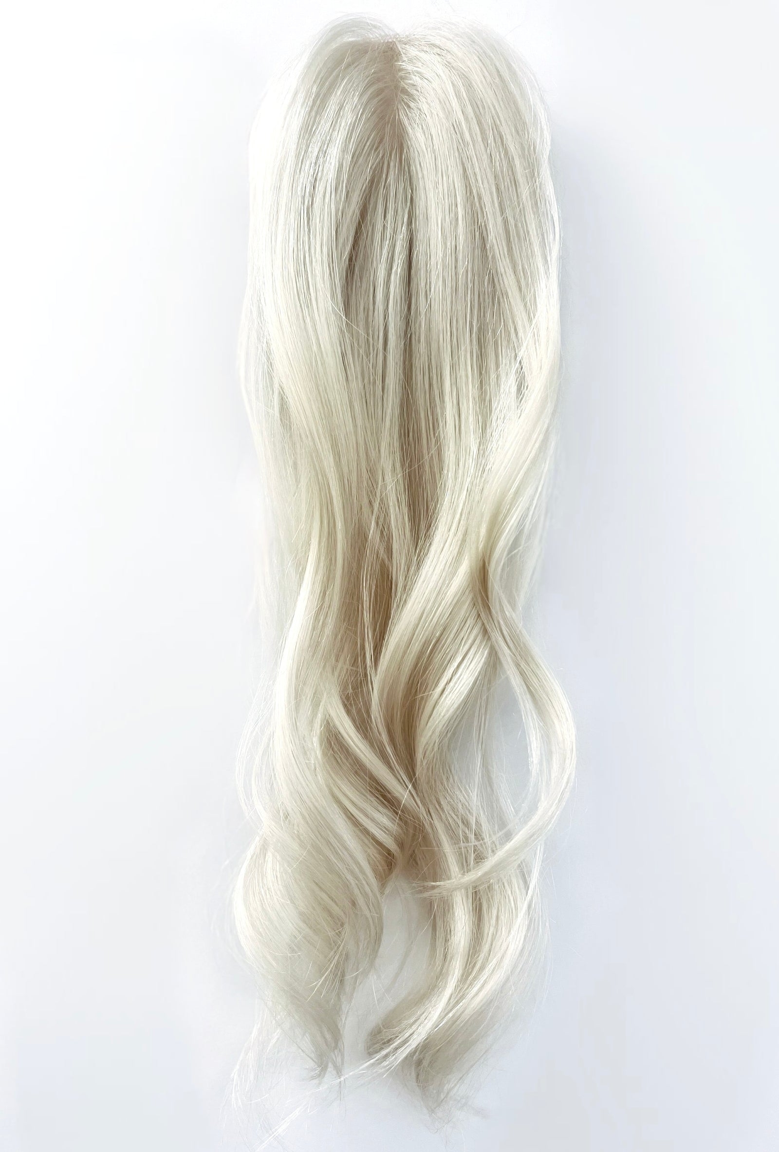14" Luxury European Human Hair - MICRO Topper - White