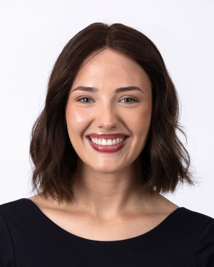 14" Diamond Lace Collection - European Human Hair Wig - #6 (Medium Brown)