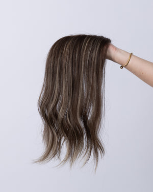 16" MINI Remy Human Hair Topper - #6/24