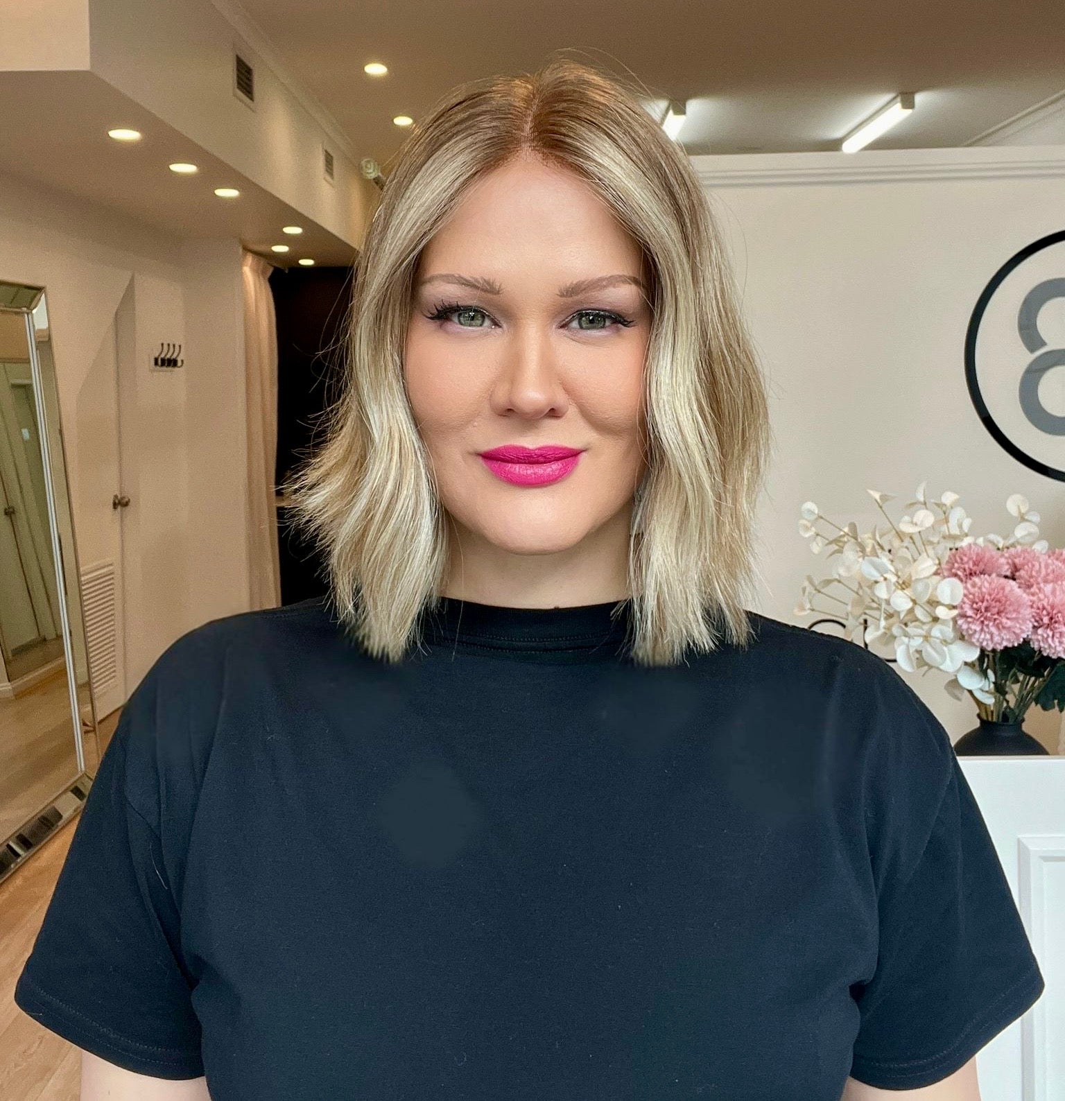 12" Platinum Lace Collection Wig - Luxury EUROPEAN Human Hair Wig - DREAMSTONE