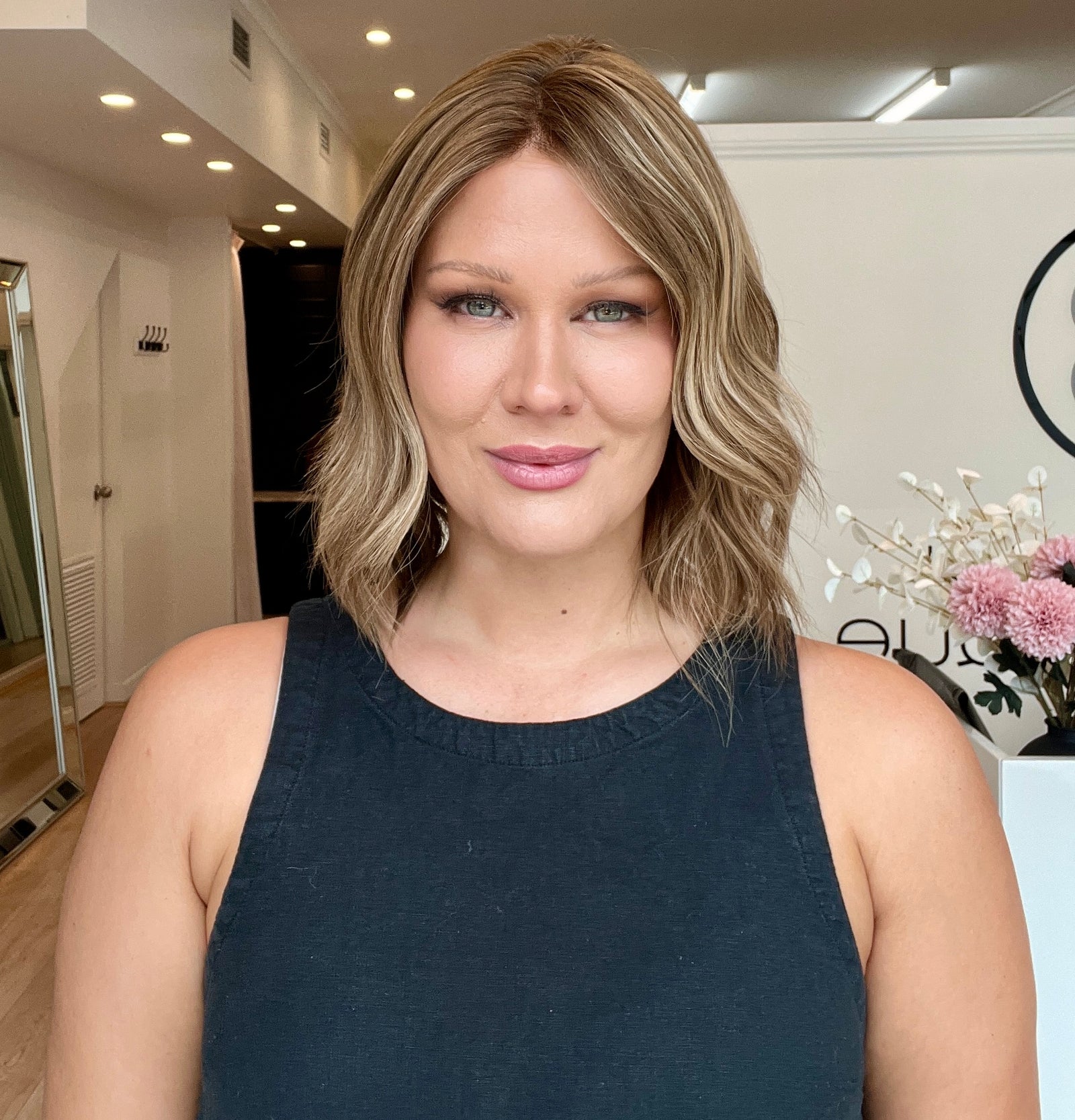 12" BOB - Platinum Lace Collection - Remy Human Hair Wig - AMAZONITE