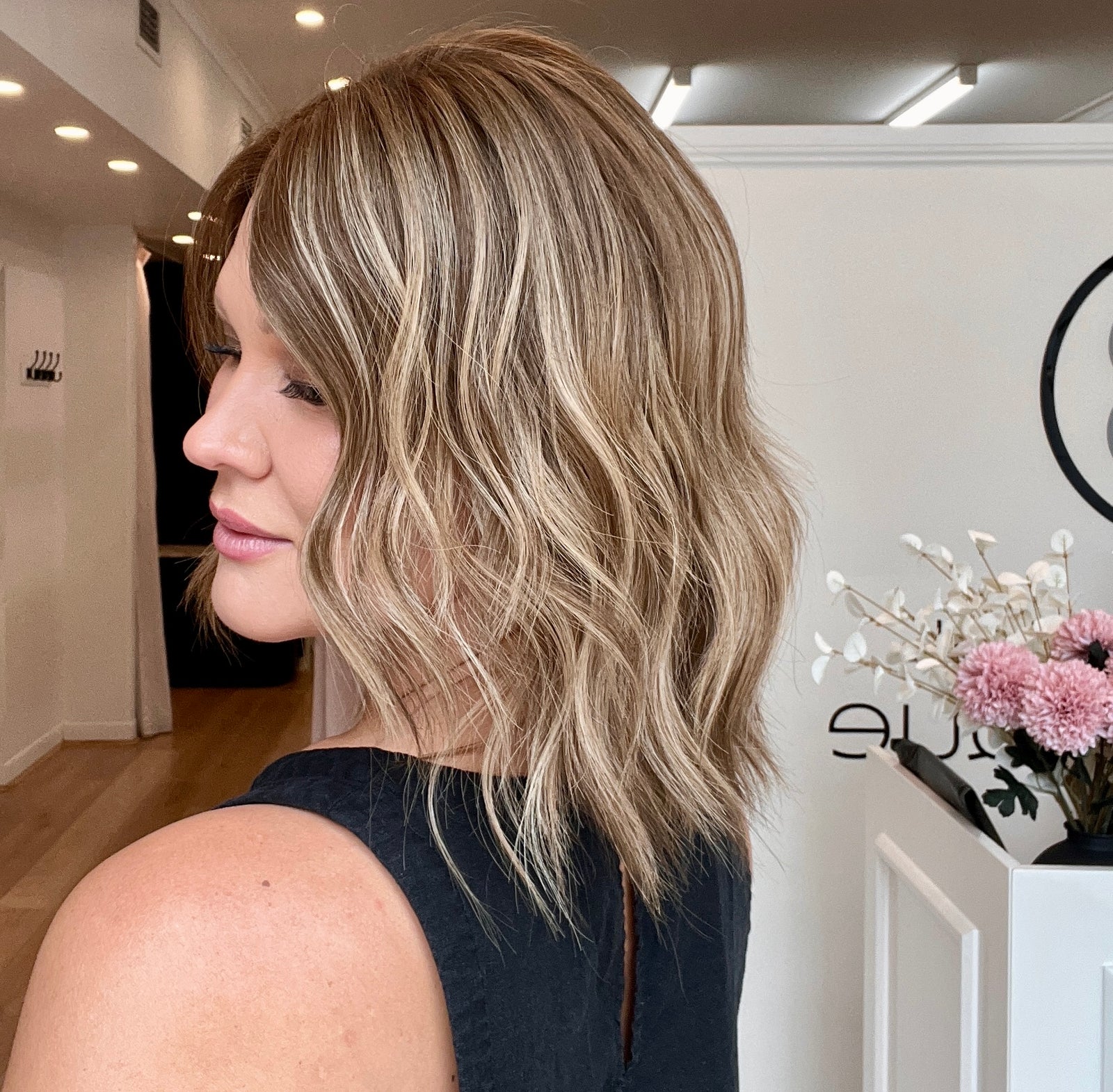 12" BOB - Platinum Lace Collection - Remy Human Hair Wig - AMAZONITE