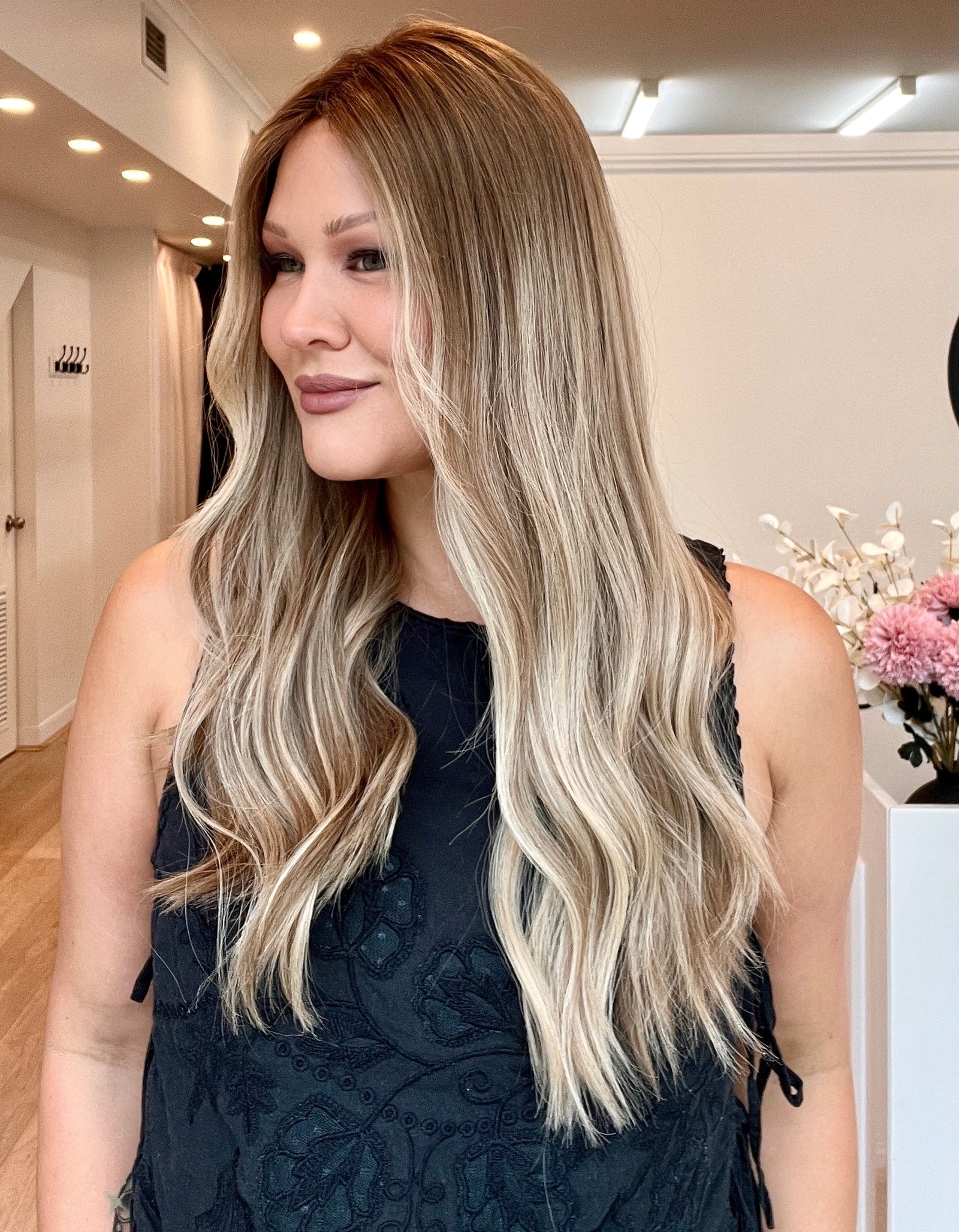 Platinum Lace Collection - Remy Human Hair Wig - The AURA - Available in 12", 16", 18", 20" or 22" length.