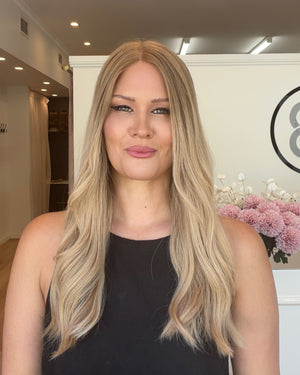 22" Platinum Lace Collection - Remy Human Hair Wig - AMBER