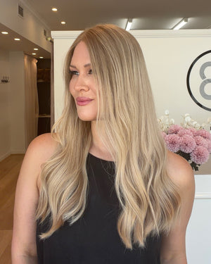 22" Platinum Lace Collection - Remy Human Hair Wig - AMBER