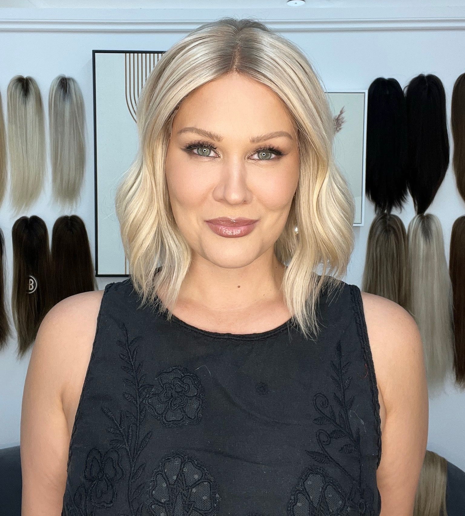 12" BOB - Platinum Lace Collection - Remy Human Hair Wig - QUARTZ