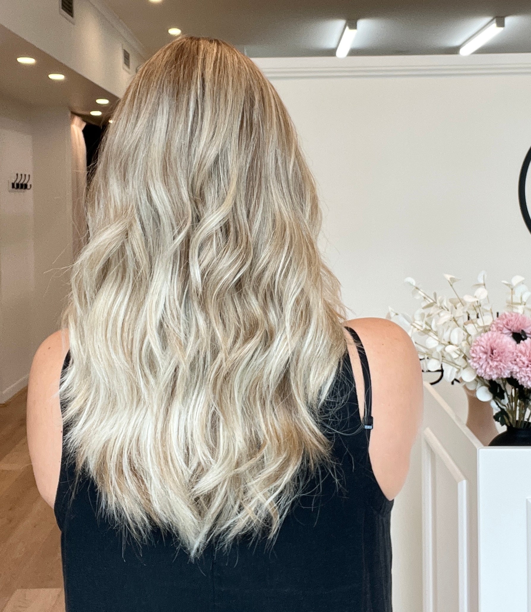 18" Platinum Lace Collection Wig - Luxury EUROPEAN Human Hair - FREYA