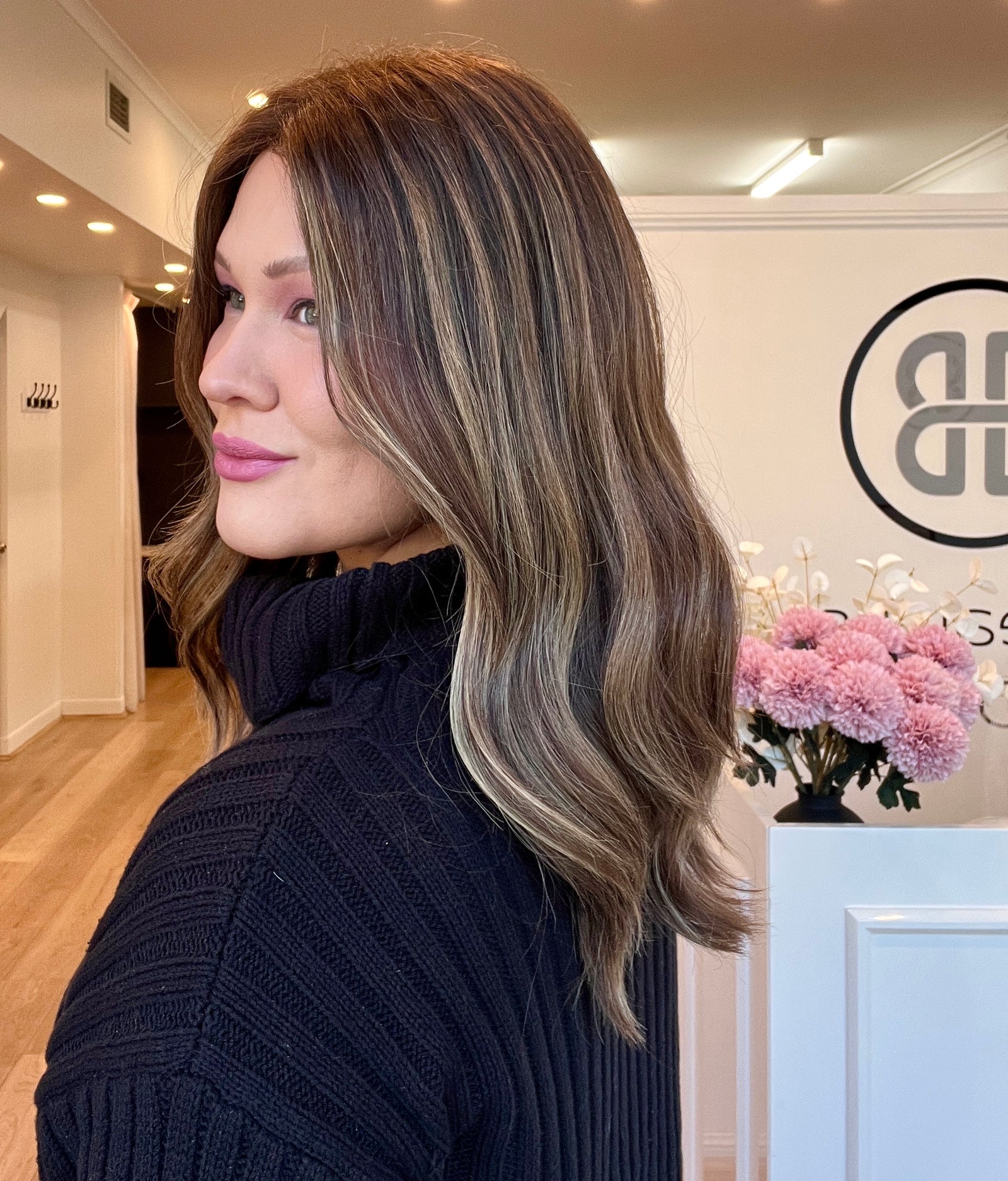 18" Platinum Lace Collection Wig - Luxury EUROPEAN Human Hair - GRACE