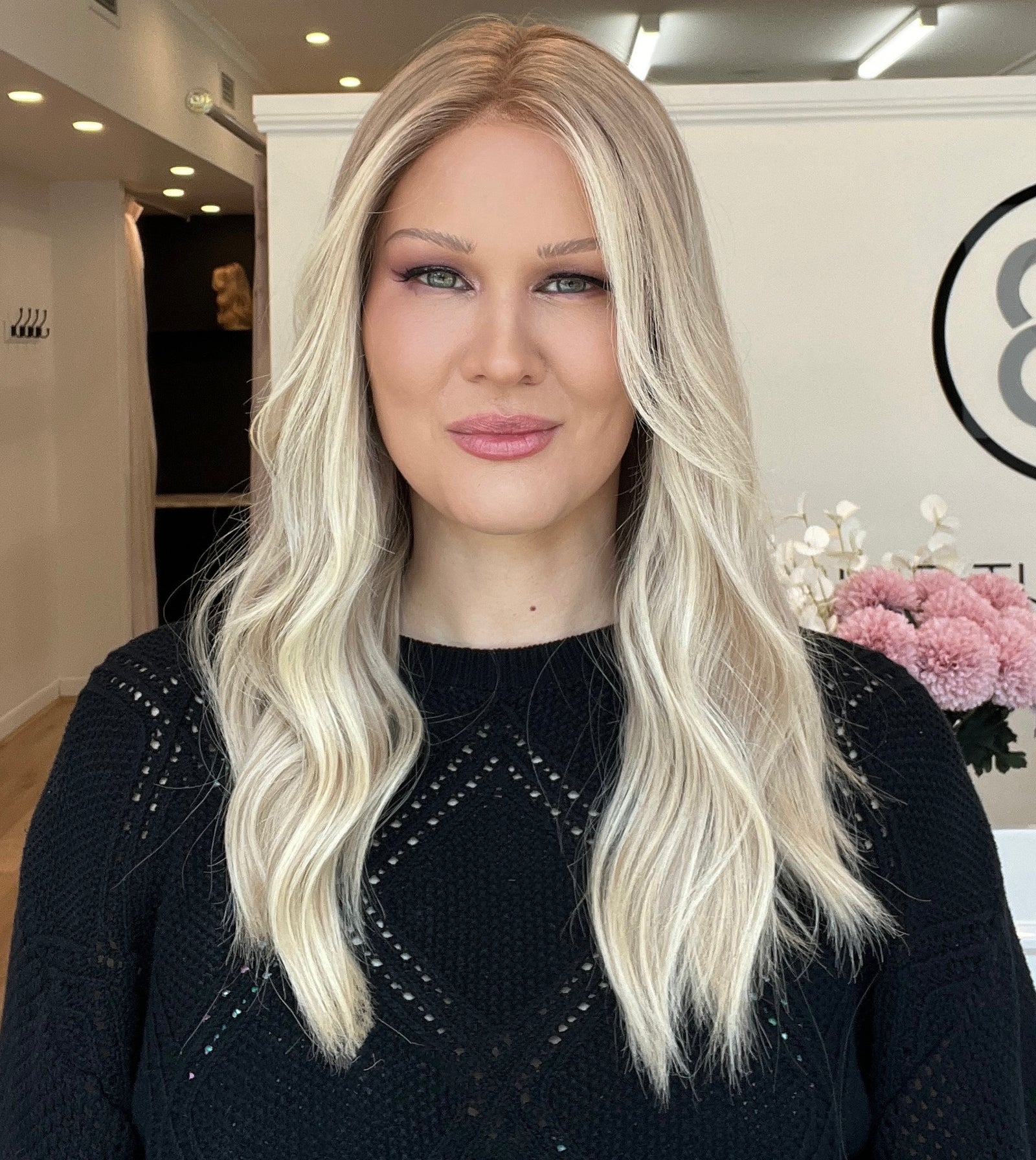 Platinum Lace Collection - Remy Human Hair Wig - The HARMONY - Available in 12", 16", 18", 20" or 22" length.