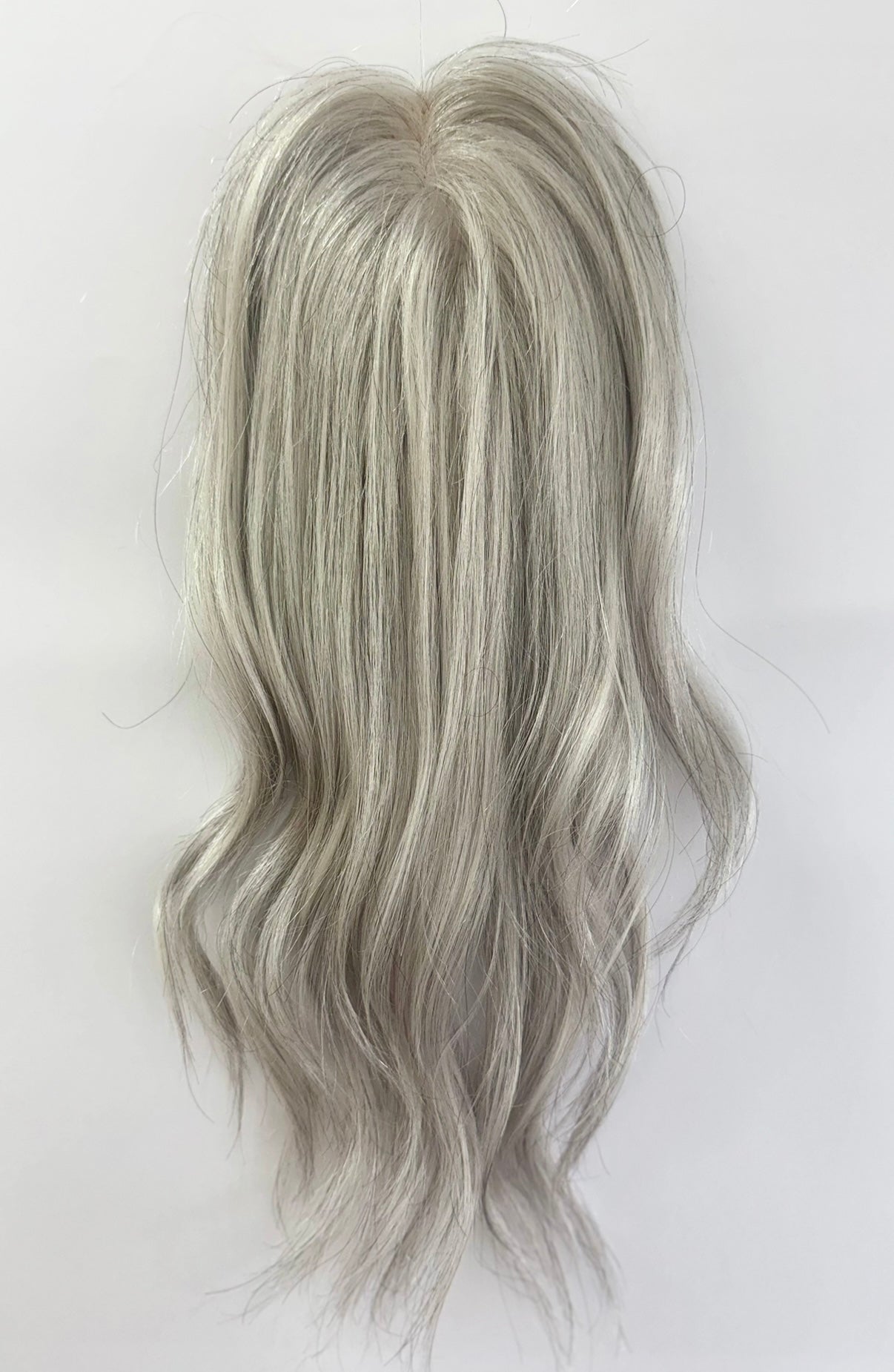 Grey Human Hair MINI Topper - 1B90