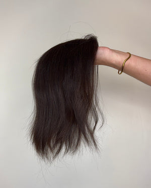 12" MICRO Premium Remy Human Hair Topper - AMETHYST