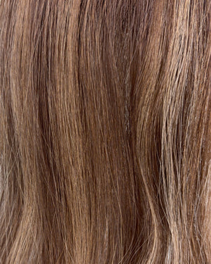 12" MICRO Premium Remy Human Hair Topper - JASPER