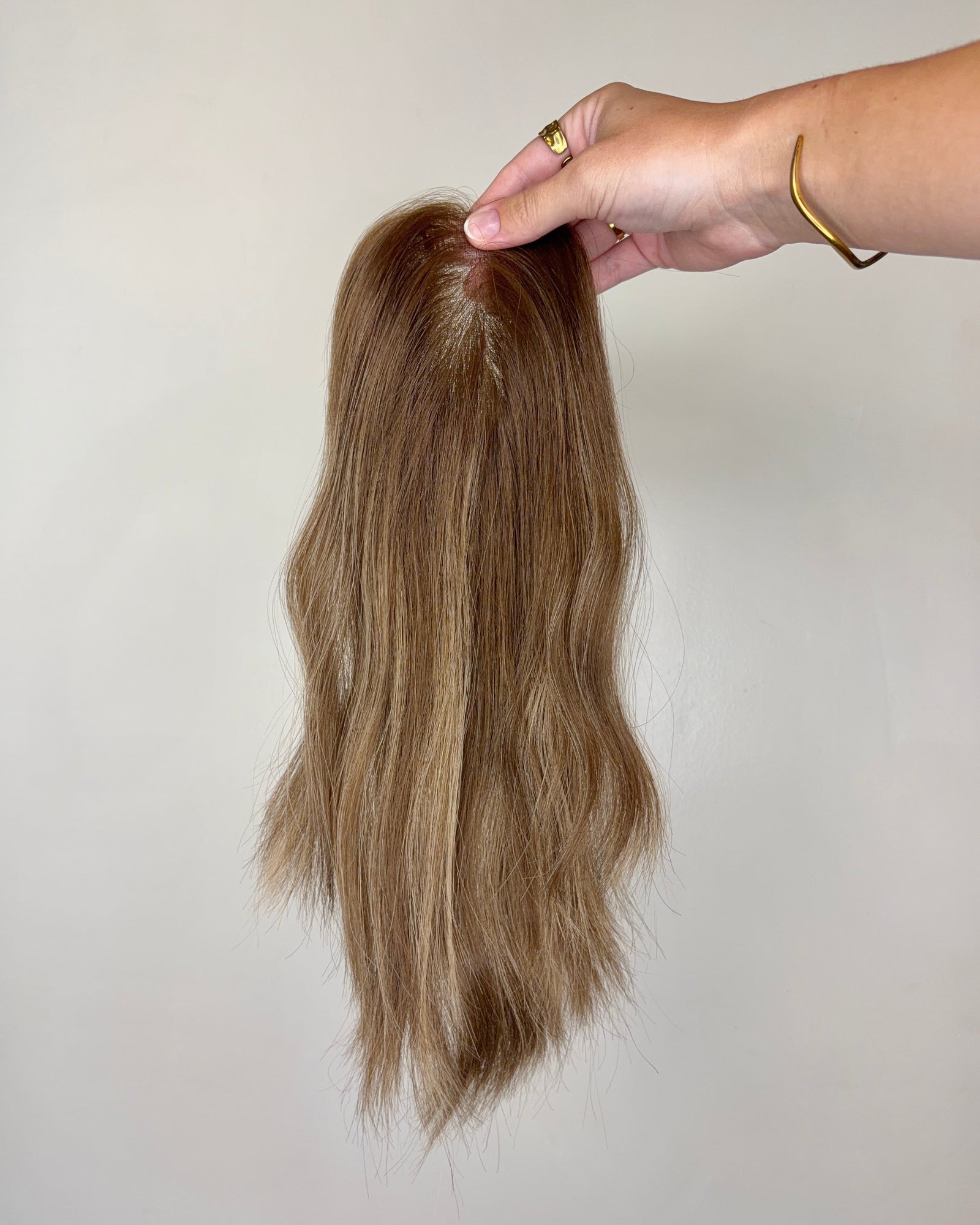 12" MICRO Premium Remy Human Hair Topper - JADE