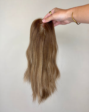 12" MICRO Premium Remy Human Hair Topper - JADE