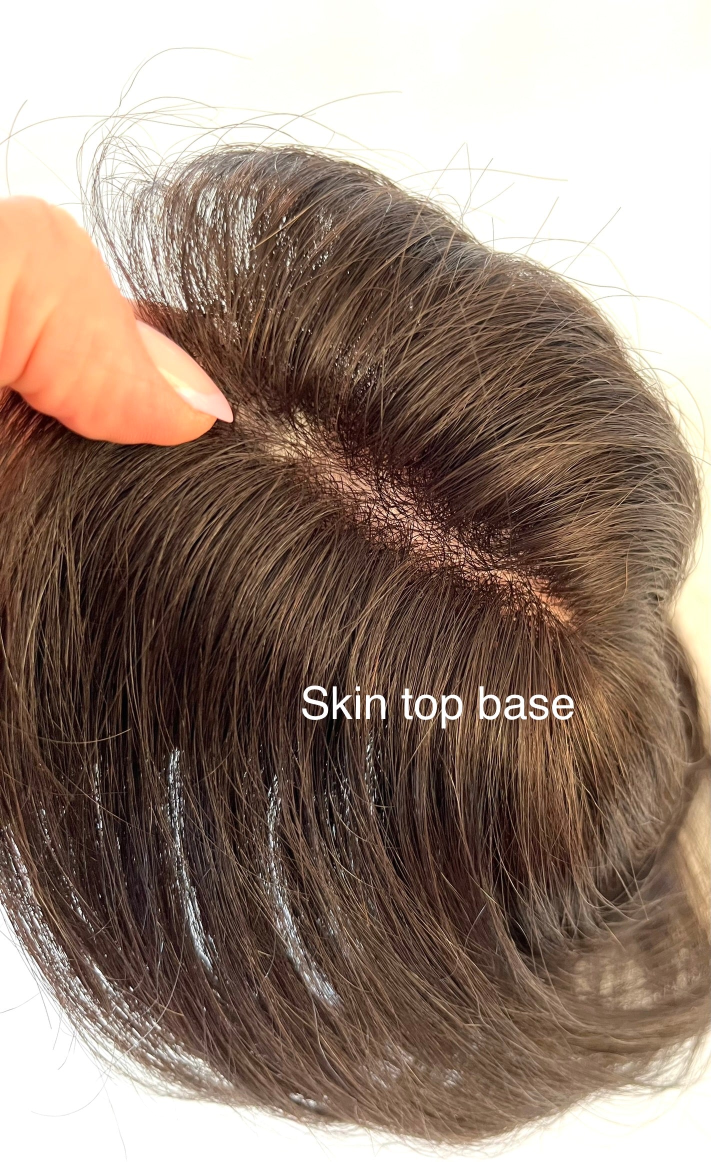 14" Luxury European Human Hair - MICRO Topper - Pick your colour