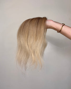 12" MICRO Premium Remy Human Hair Topper - OPAL