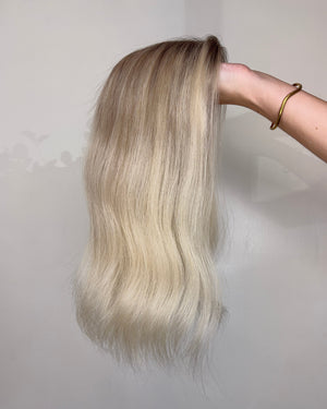 16" MICRO Premium Remy Human Hair Topper - ANGELITE