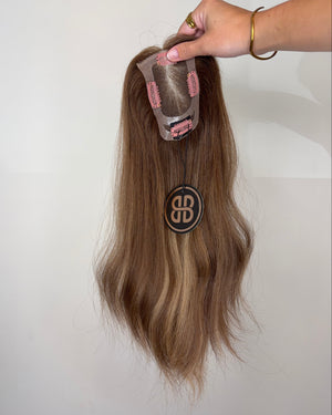 16" MICRO Premium Remy Human Hair Topper - JADE