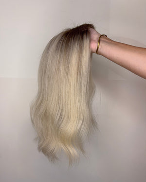 16" 5"x6" Premium Remy Human Hair Topper - KRYSTAL