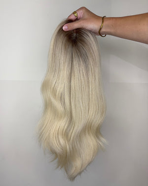 16" 5"x6" Premium Remy Human Hair Topper - KRYSTAL