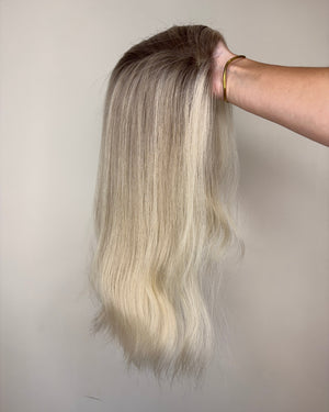 16" 5"x6" Premium Remy Human Hair Topper - ANGELITE