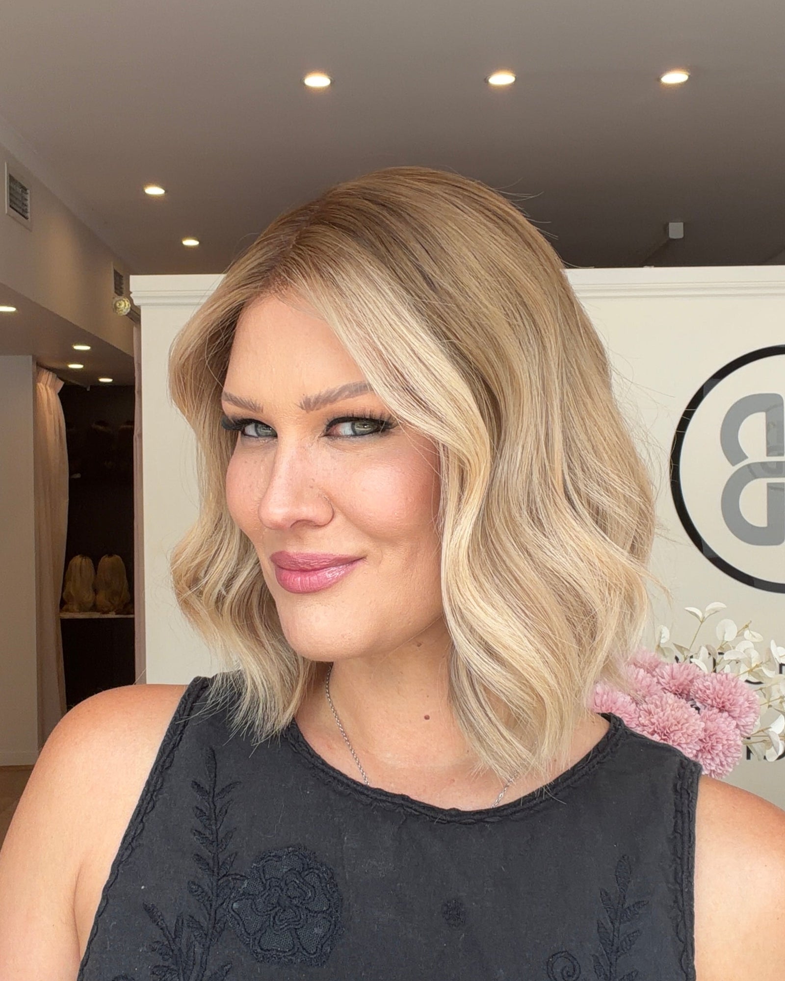 NEW! 12" Platinum Lace Collection - Remy Human Hair Wig - ASPEN