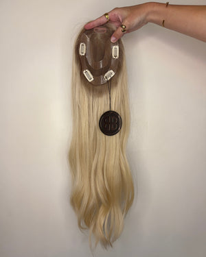 20" 5"x6" Premium Remy Human Hair Topper - ANGELITE