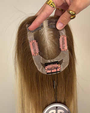 20" MICRO Premium Remy Human Hair Topper - SAPPHIRE