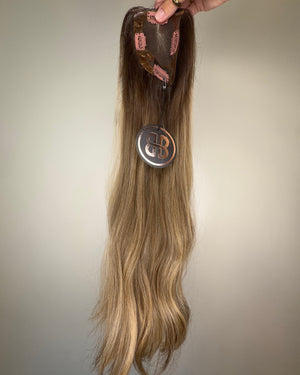 20" MICRO Premium Remy Human Hair Topper - LUNA