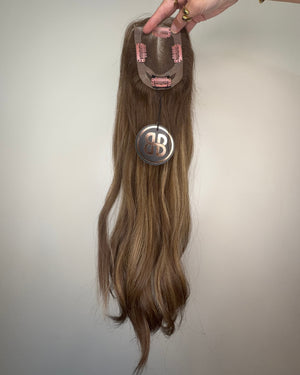 20" MICRO Premium Remy Human Hair Topper - JADE