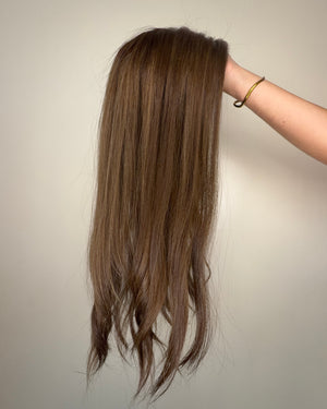 20" 5"x6" Premium Remy Human Hair Topper - JASPER