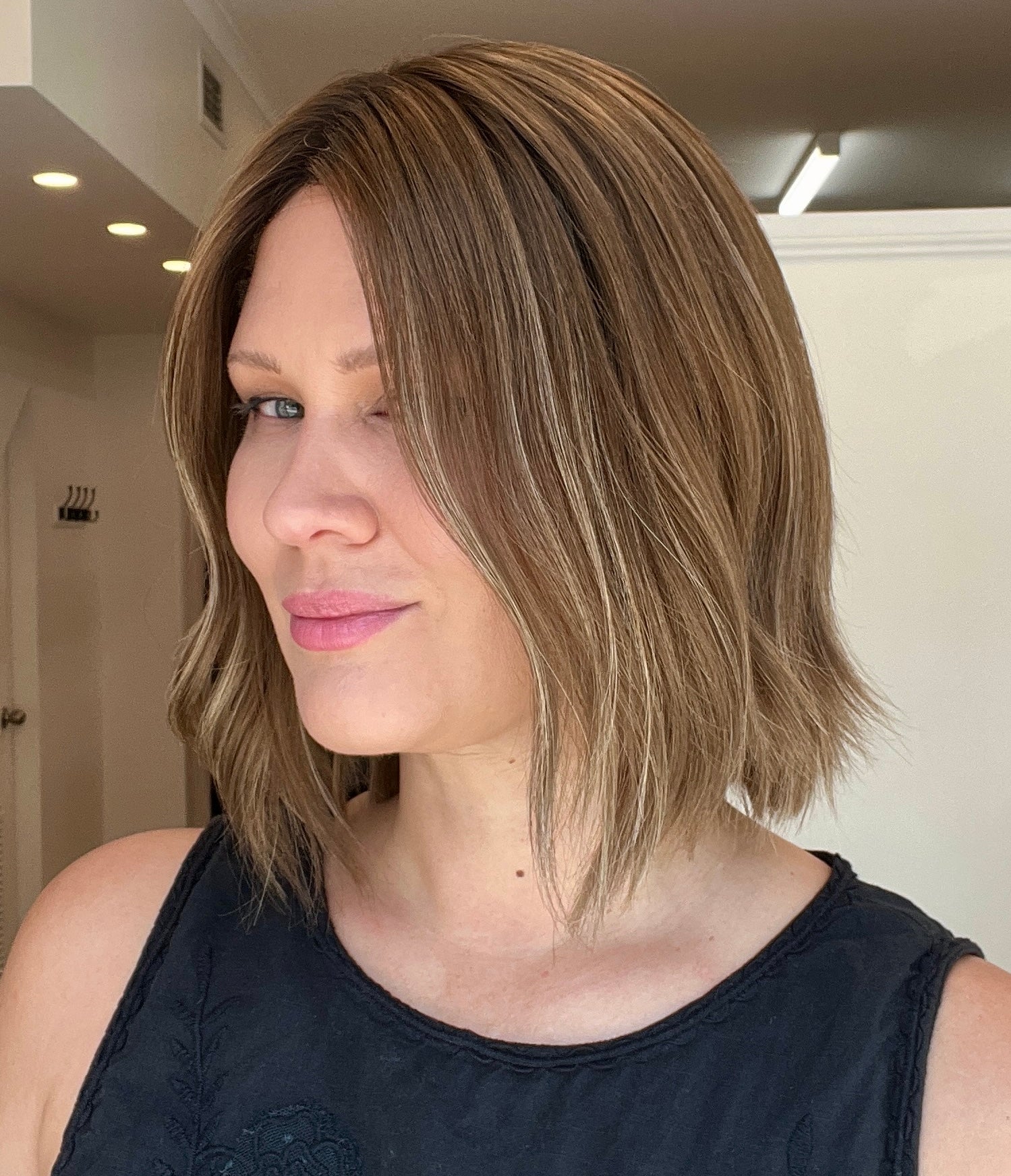 12" BOB - Platinum Lace Collection - Remy Human Hair Wig - JASPER