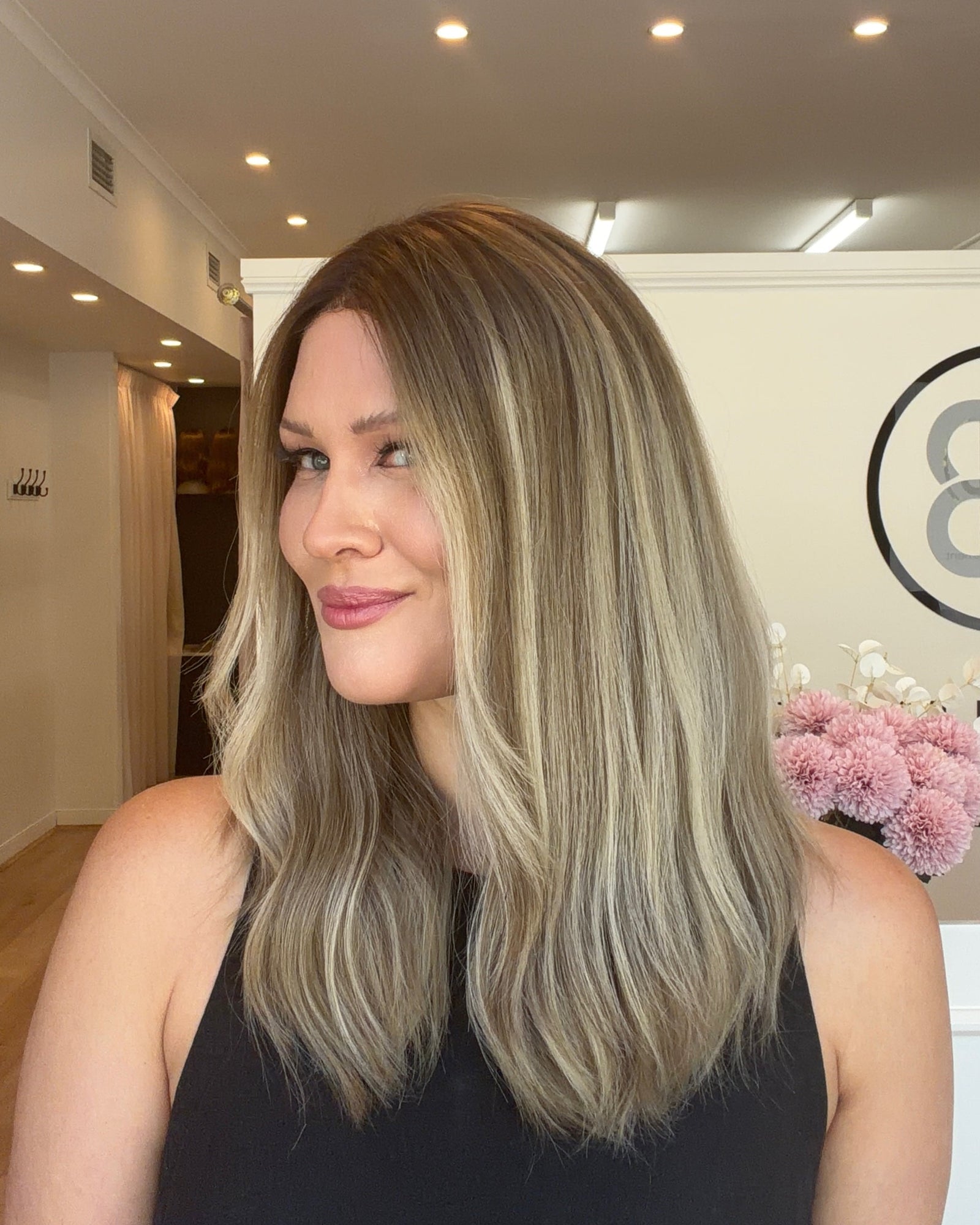 18" Platinum Lace Collection - Remy Human Hair Wig - LUNA