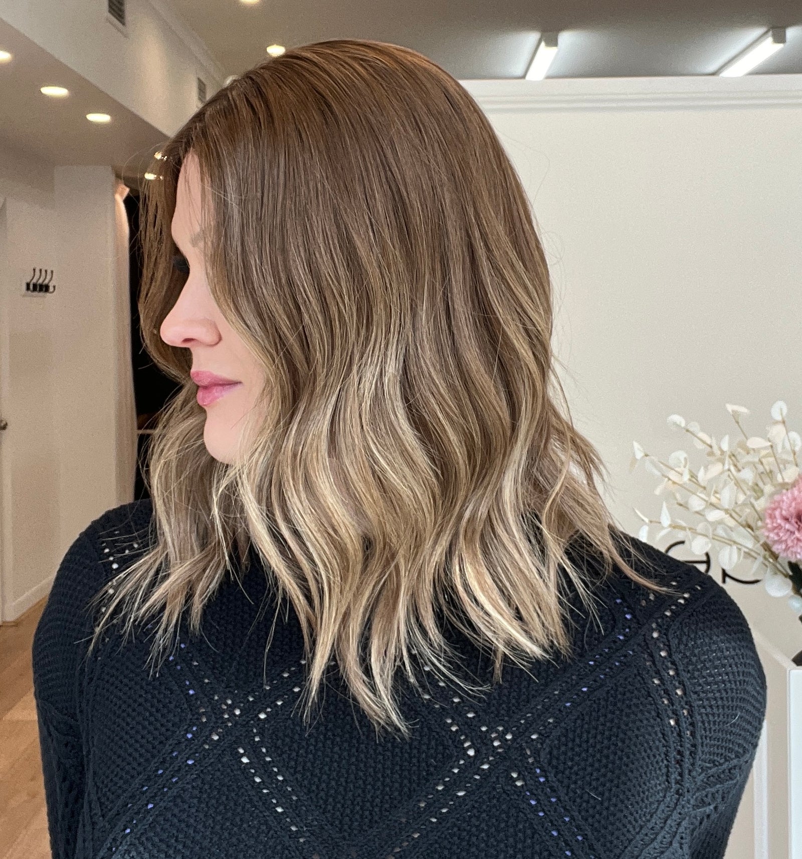 16" Premium Remy Human Hair Wig - Ultra Light Density - The Mel