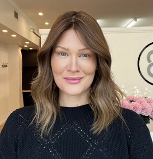16" Premium Remy Human Hair Wig - Ultra Light Density - The MOLLIE