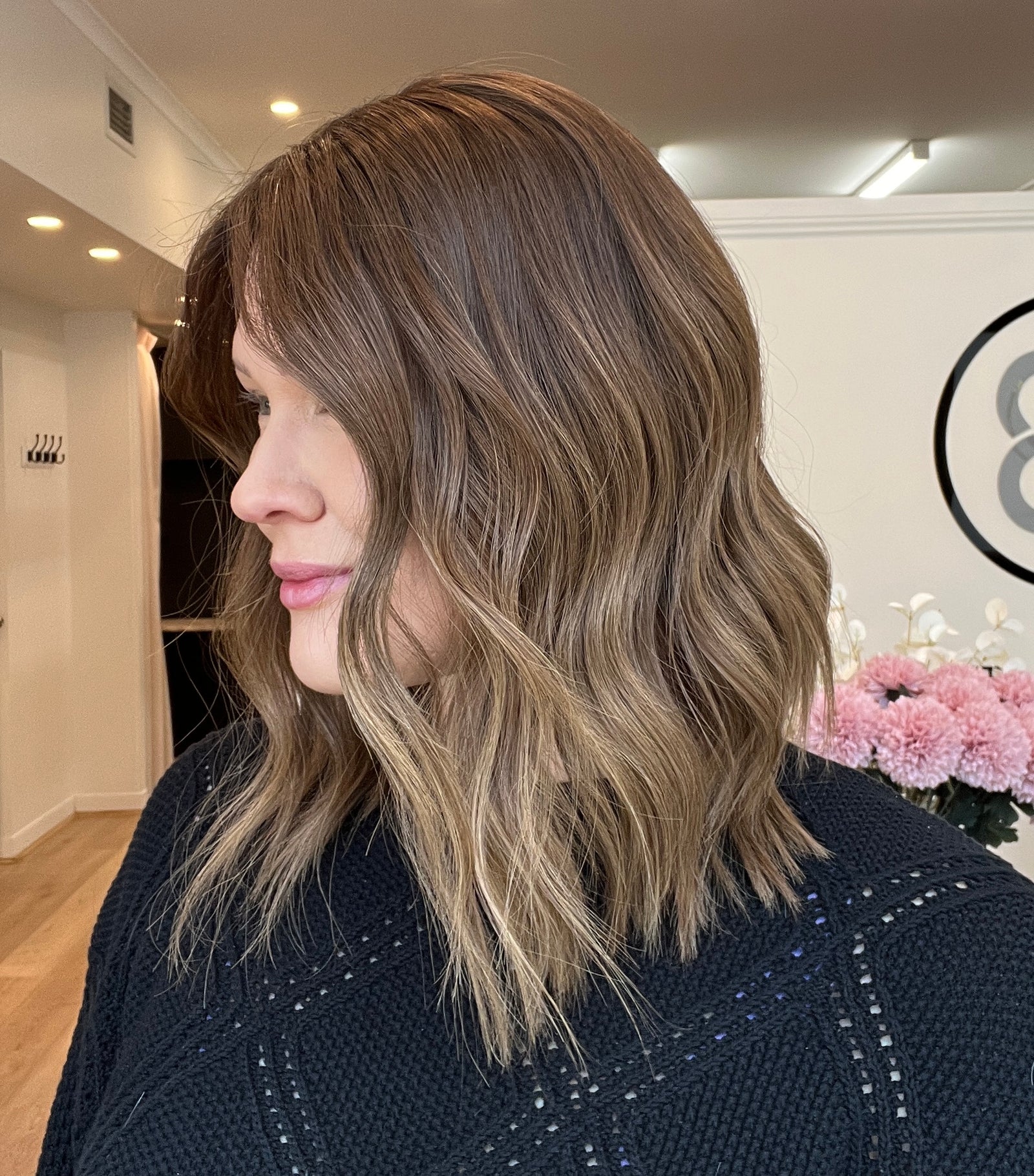 16" Premium Remy Human Hair Wig - Ultra Light Density - The MOLLIE