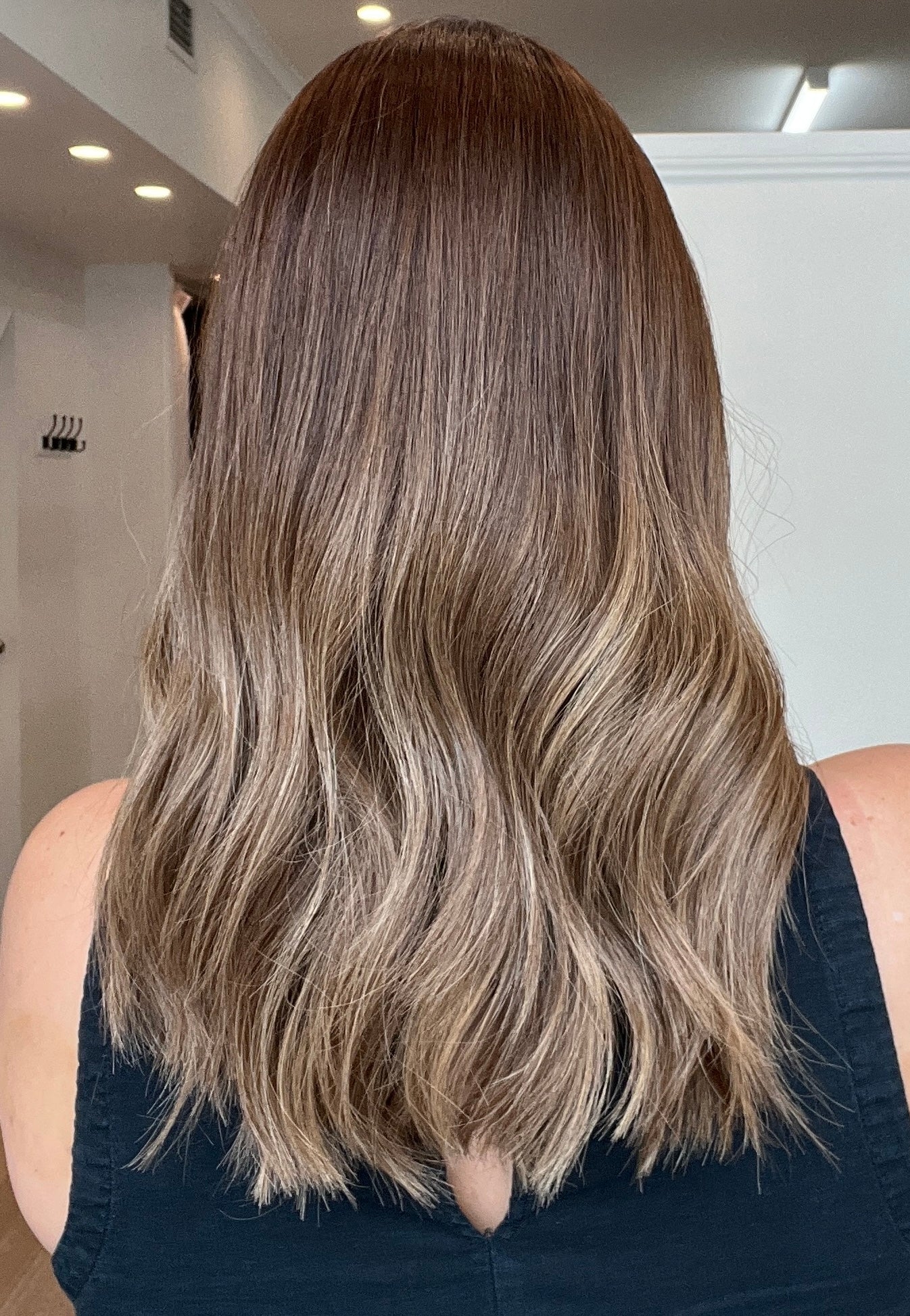 18" Premium Remy Human Hair Wig - Ultra Light Density - The MOLLIE